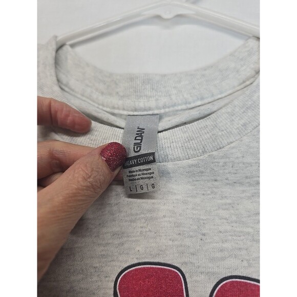 Retro GILDAN University Mississippi Ole Miss REBELS T-SHIRT Large *READ*** - Picture 9 of 10